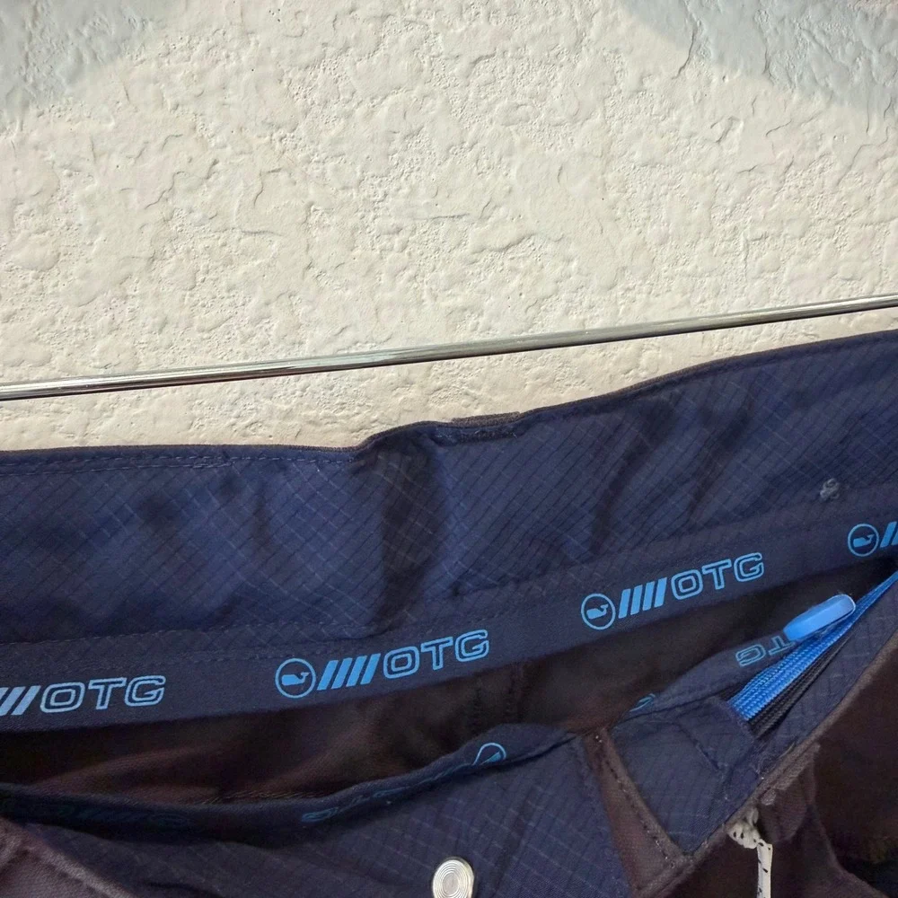 Vineyard Vines Boys OTG Canvas 5 Pkt Performance Pants Dark Night Grey 16 NEW